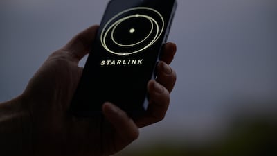 The UAE joins Qatar, Yemen, Oman, Bahrain, Jordan and Israel in gaining access to Starlink’s satellite internet service. Getty Images