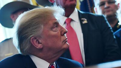 Donald Trump pledged on both the campaign trail and as president to reduce the trade deficit by shutting out unfairly traded imports and renegotiating free trade agreements. Photo: AFP