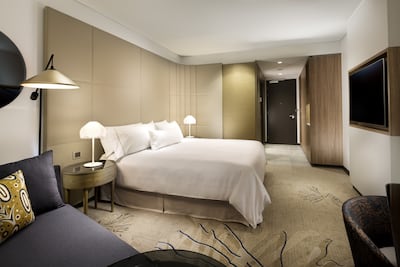 The room facilities are modern and classy. Photo: Westin Brisbane