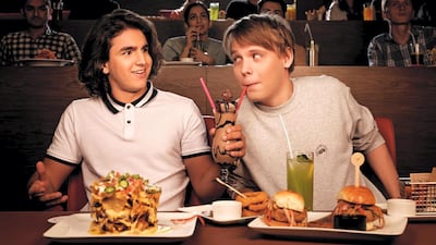 Trashcan nachos are a part of the Reel Dine-In cinema experience. Courtesy Reel Cinemas