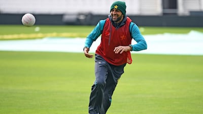 Pakistan's Shoaib Malik takes part in a training session at Headingley in Leeds, northern England during the Cricket World Cup. AFP