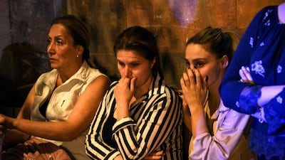 Azerbaijan accused Armenian troops of planting mines and firing on Azerbaijani military positions. AFP