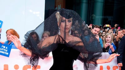 Which can be worn two ways. Photo / AFP