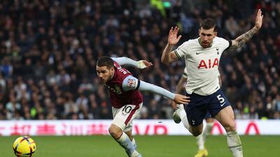 Pierre-Emile Hojbjerg 4: Game to forget for Dane. One wayward pass from middle of park that flew well wide of teammate and out for throw-in summed up his day. Spurs desperately missed attacking flair of Dejan Kulusevski and Rodrigo Bentancur in midfield. AFP