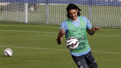 Uruguay will depend on Edinson Cavani at the Copa America, especially in the absence of Luis Suarez. Andres Stapff / Reuters