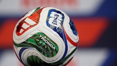 Trionda, the match ball for 2026 World Cup. Reuters