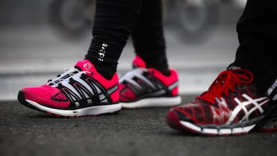 Al Fara'a Step Pounders are in the lead. Lee Hoagland / The National