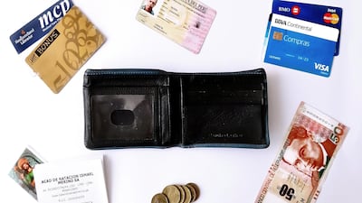 This wallet belongs to Gerard, 38, from Peru.