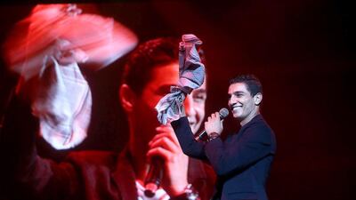 Mohammed Assaf will perform tonight at Fairmont Bab Al Bahr in Abu Dhabi. Delores Johnson / The National
