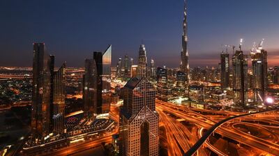 The UAE is widely seen by young Arabs in the region as safe and secure, the Arab Youth Survey said. Tom Dulat / Getty Images