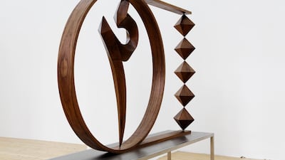 Unknown Letters 1–4 (2015-17) by Timo Nasseri. Courtesy Faisal Tannir