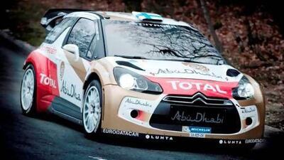 Mikko Hirvonen will be on one of three Abu Dhabi-branded Citroen DS3 WRCs that will go into action in the Monte Carlo Rally.