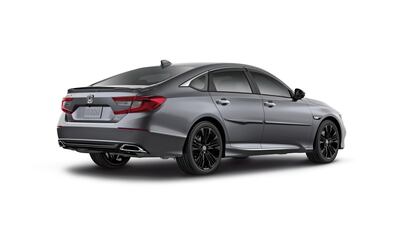 The Accord Sport comes in a new Sonic Grey colour