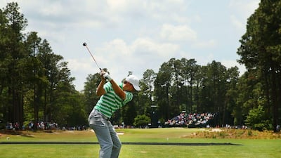 Jordan Spieth shown during a practice round on Monday ahead of the 2014 US Open. Streeter Lecka / Getty Images / AFP / June 9, 2014