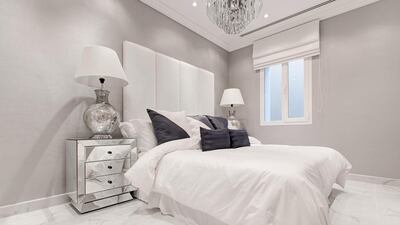 One of the three bedrooms. Courtesy Luxhabitat