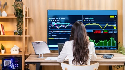 Global markets are in turmoil, with US President Donald Trump’s trade tariffs rattling investors. Getty Images