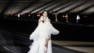 Greek artisans whose work was featured in the collection included a tailor and embroiderer from Argos in the Peloponnese, a silk factory in the northeastern town of Soufli, and a maker of fisherman's caps from the port of Piraeus. EPA