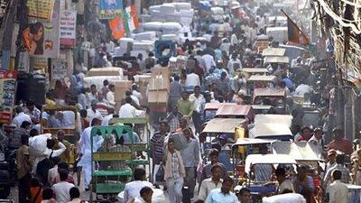 India is regarded as well-placed for growth with a population of more than 1.2 billion. Saurabh Das / AP Photo