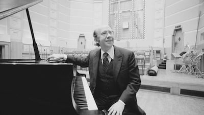 Russian conductor Gennady Rozhdestvensky in 1977. Evening Standard / Hulton Archive / Getty Images