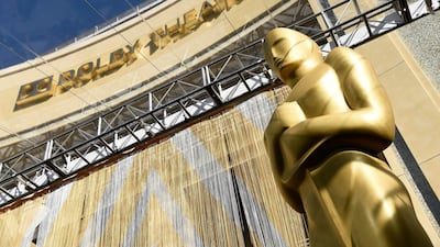 The Oscars will take place on Sunday, April 25. AP