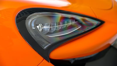 The retractable hard top disappears into the bodywork in a claimed 15 seconds. Victor Besa / The National