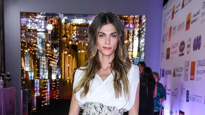 Elisa Sednaoui opted for Chanel for her second red carpet appearance. Photo / AFP