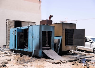Residents are eager for diesel generators to be replaced due to numerous power failures and high utility bills. Reem Mohammed/The National
