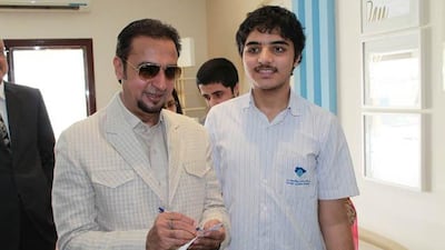 Gulshan Grover signs autographs for children with autism