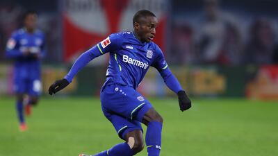 =7) Moussa Diaby (Bayer Leverkusen) Six assists in 18 games. AFP