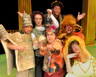 Shakespeare 4 Kidz bring A Midsummer Night’s Dream to young audiences. Photo: Cultural Foundation Abu Dhabi