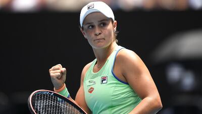 Home favourite and world No 1 Ashleigh Barty raced through 6-1, 6-4 against Polona Hercog, buoying hopes of a first home winner since 1978. EPA