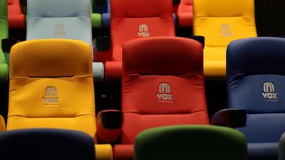 There will be four screens at the new cinema, including Saudi’s only IMAX. Courtesy Vox cinema