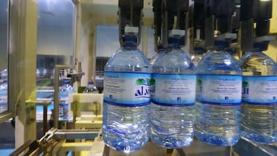 Agthia reported a 20 per cent increase in first-half profit this year, boosted by its bottled water segment. Delores Johnson / The National