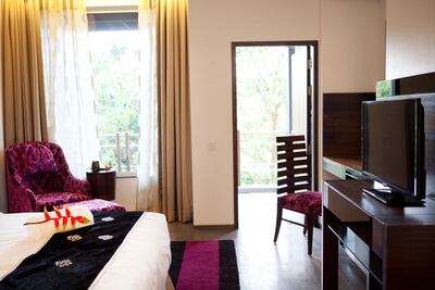 One of the resort's Asoka rooms. Courtesy Courtesy Atmantan