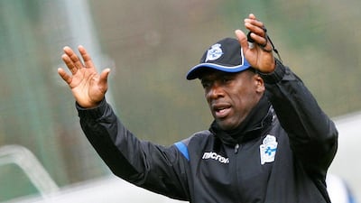 Clarence Seedorf will always remember the night his AC Milan side got thrashed by Deportivo, where he is now manager. Cabalar / EPA