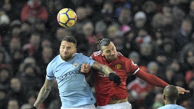 7. Manchester United 1-2 Manchester City, December 10 Jose Mourinho admitted United’s title hopes were “probably over” after City ended a 40-match unbeaten home record to go 11 points clear. Pep Guardiola appreciated the sight of his small side scoring twice from set-pieces, courtesy of David Silva and Nicolas Otamendi, but his side still needed Ederson to make a brilliant double save from Romelu Lukaku and Juan Mata. It highlighted the difference the summer signing has made in goal. Oli Scarff / AFP