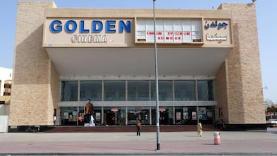 The facade of the Golden Cinema (Plaza) in Bur Dubai. It closed in 2015 amid the rise of multiplexes and changing tastes.