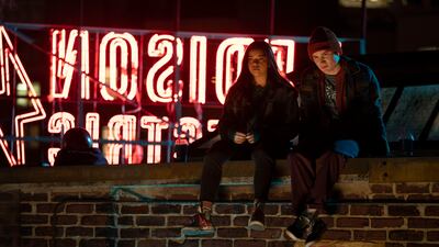 Kamala Khan, left, is the first Muslim superhero.