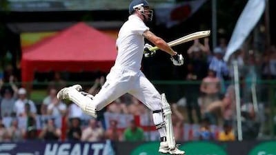 Kevin Pietersen scored 151 for England against Sri Lanka.