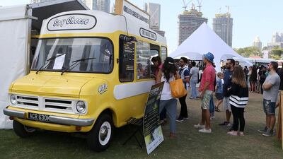 Eat the World DXB will welcome 25 street food vendors, who will serve their signature fare alongside some of Dubai’s most popular vendors. Pawan Singh / The National