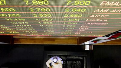 Dubai continues to benefit from improved regional sentiment, one analyst said. Ali Haider / EPA