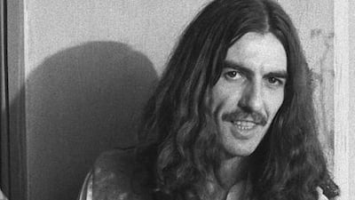 The former Beatle George Harrison in India in 1972. Tekee Tanwar / AFP