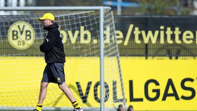 Jurgen Klopp's Borussia Dortmund side are 10th in the Bundesliga. Bernd Thissen / EPA / April 18, 2015