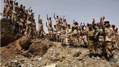 Yemeni soldiers who joined sides with anti-regime protesters wave their rifles and chant slogans during a demonstration demanding the resignation of Yemeni President Ali Abdullah Saleh, as pro- and anti-regime activists held rallies with loyalists celebrating news that Yemen's president was out of intensive care in Riyadh after treatment for bomb blast wounds.