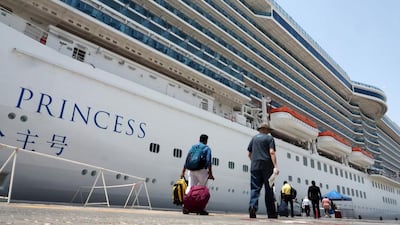 The arrival of Majestic Princess’ 2,400 passengers brings the total number of cruise visitors to Abu Dhabi this season to 340,000. Delores Johnson / The National