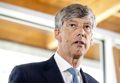 Robert Swaak, chief executive of ABN Amro, predicts a recession in the second half of next year. EPA