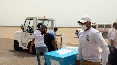 The UAE has sent 60,000 vaccines to Socotra Govornate in Yemen to support local efforts to combat the pandemic. Wam