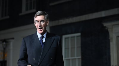 Jacob Rees-Mogg, 53, takes on his first major departmental brief after serving under Boris Johnson as a Cabinet Office minister and leader of the House of Commons. EPA