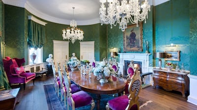 Dinner would a multisensorial experience for any potential owners. Savills