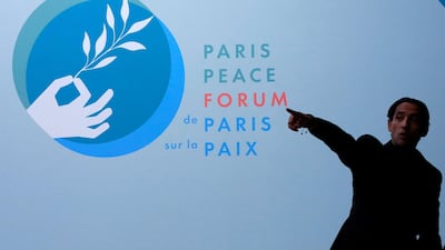 A Palestinian initiative designed to help small businesses in the occupied territories was presented at the Paris Peace Forum on Tuesday. Reuters
